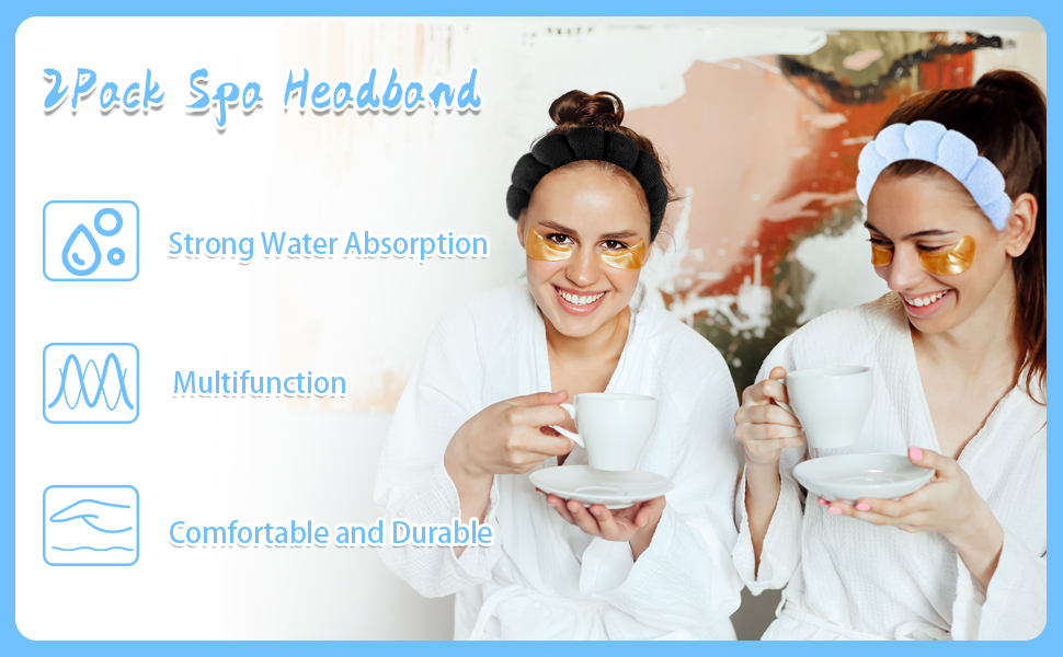 face wash headband