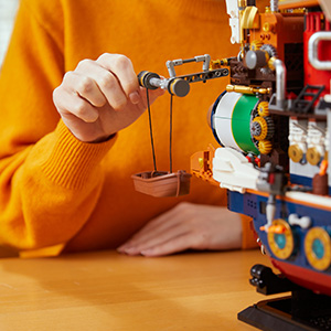 lego Building Sets for Adults Popeye Ship