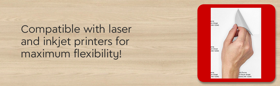 Staples White Shipping Labels 4 x 3 1/3 250 Sheets 1500 Labels