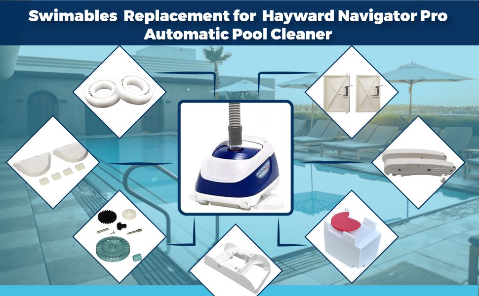 Swimables Automatic Pool Cleaner Rebuild Kit for the Hayward Navigator 925ADC and