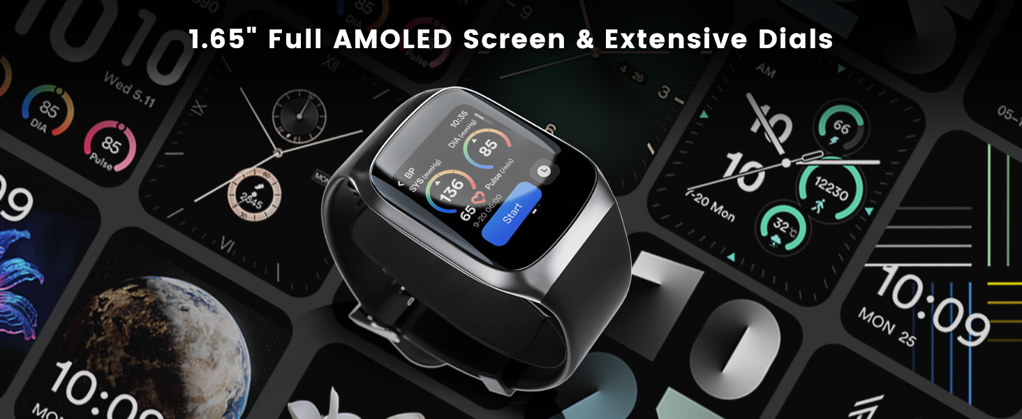 smart watch blood pressure monitor