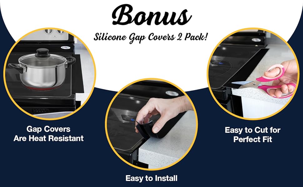 Abra Stove Top Covers for Electric Stove Top Glass Stove Top Cover