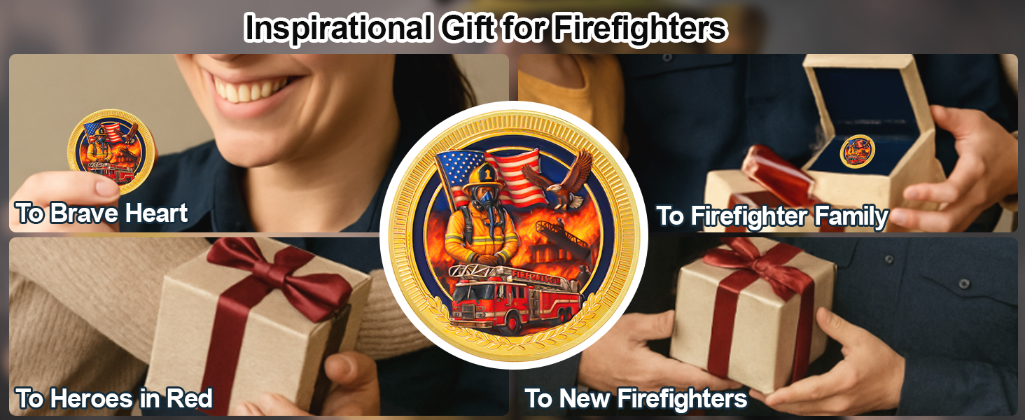 Firefighter Challenge Coin