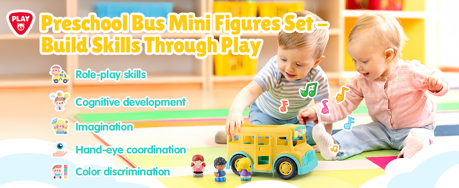 toy school bus for toddlers 2-4