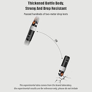 thickened bottle body