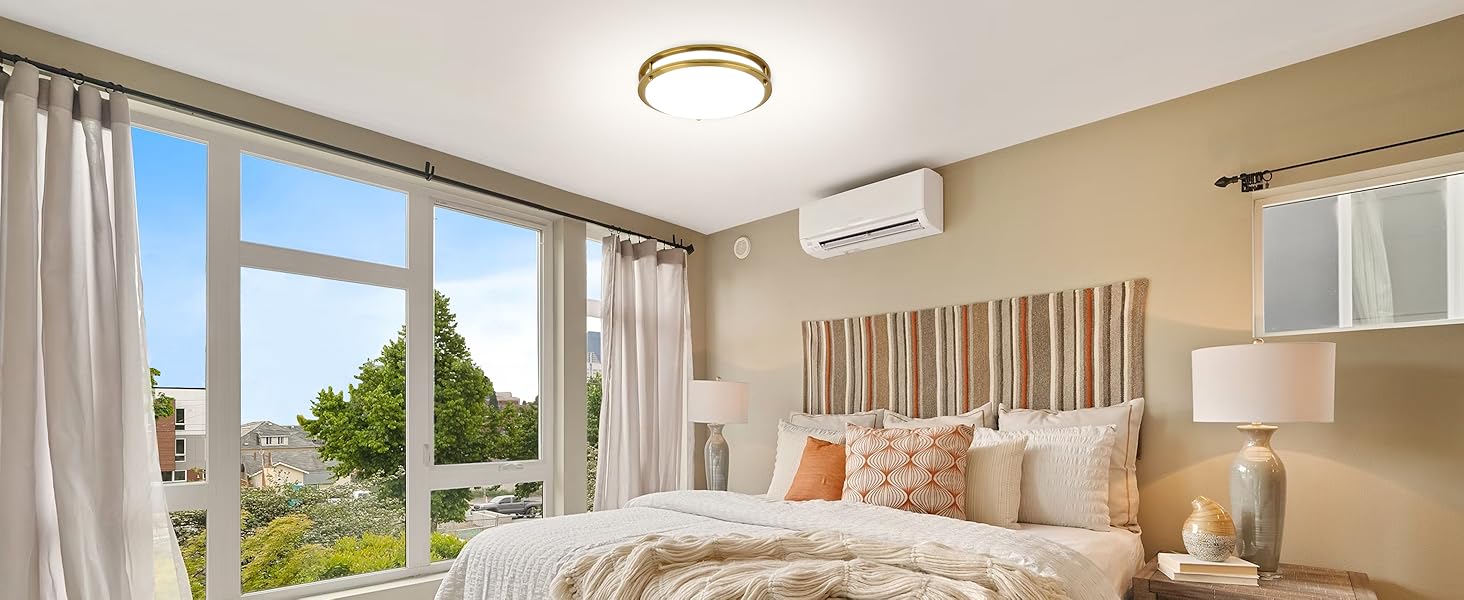 Flush Mount LED Ceiling Light Fixture