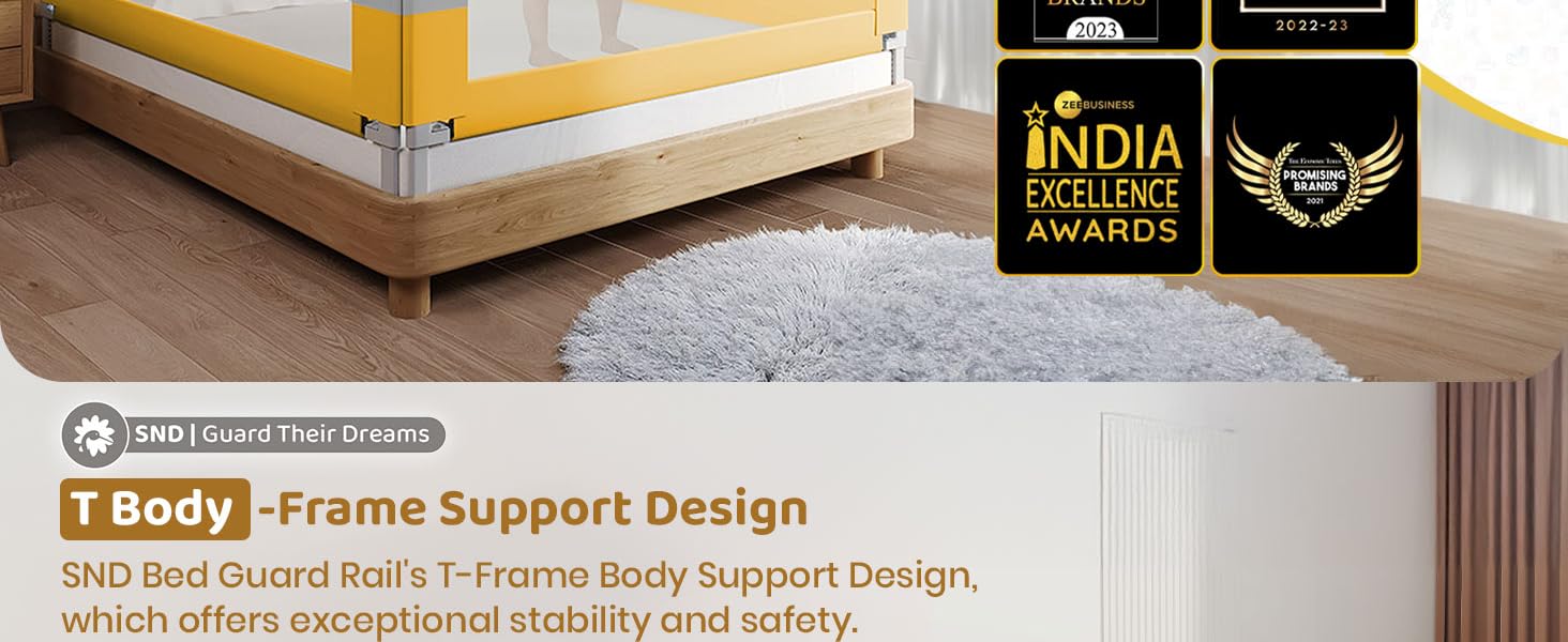 Baby Bed Guard Rail