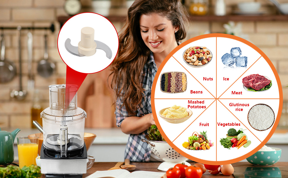 DLC-001TXB Main Stainless Steel Chopping Blade