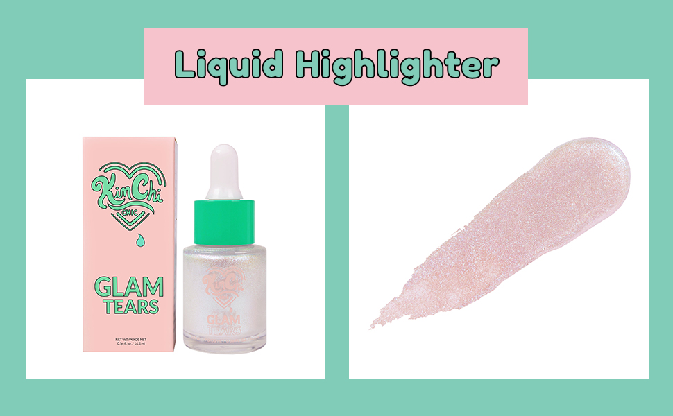 KimChi Chi, face powder, bake and set, liquid highlighter, facial powder, fake freckles