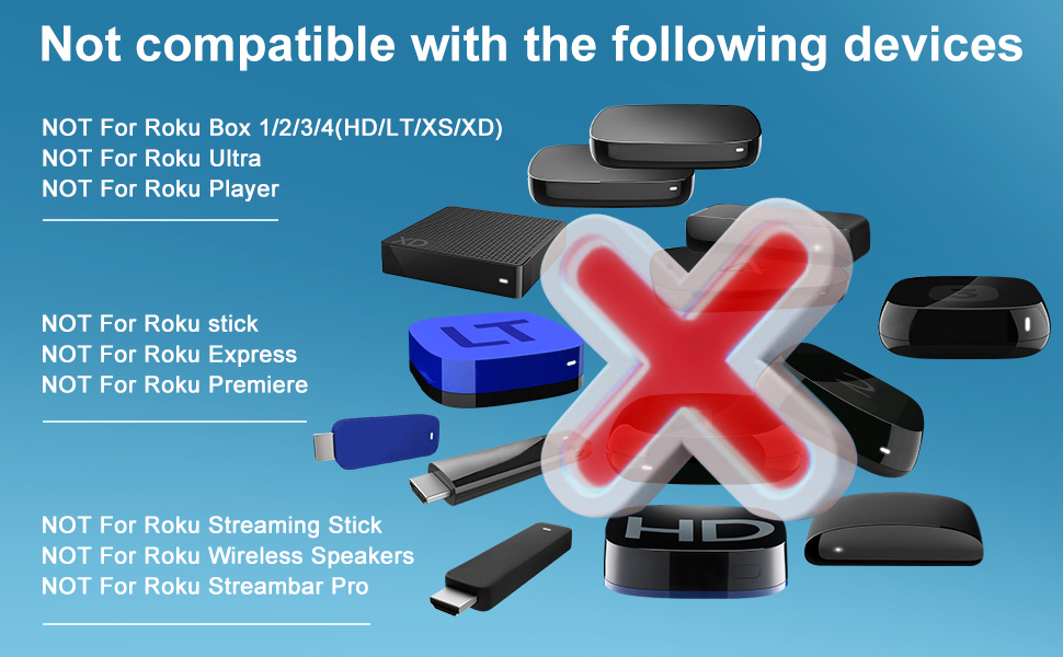 universal roku remote replacement for tcl roku tv remote replacement for hisense roku TV remote