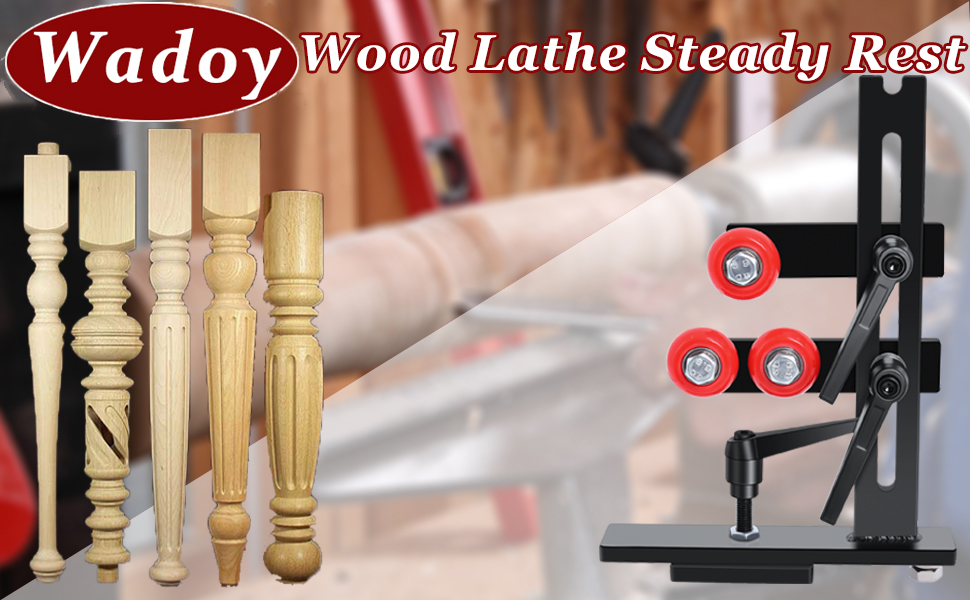 Wood Lathe Steady Rest