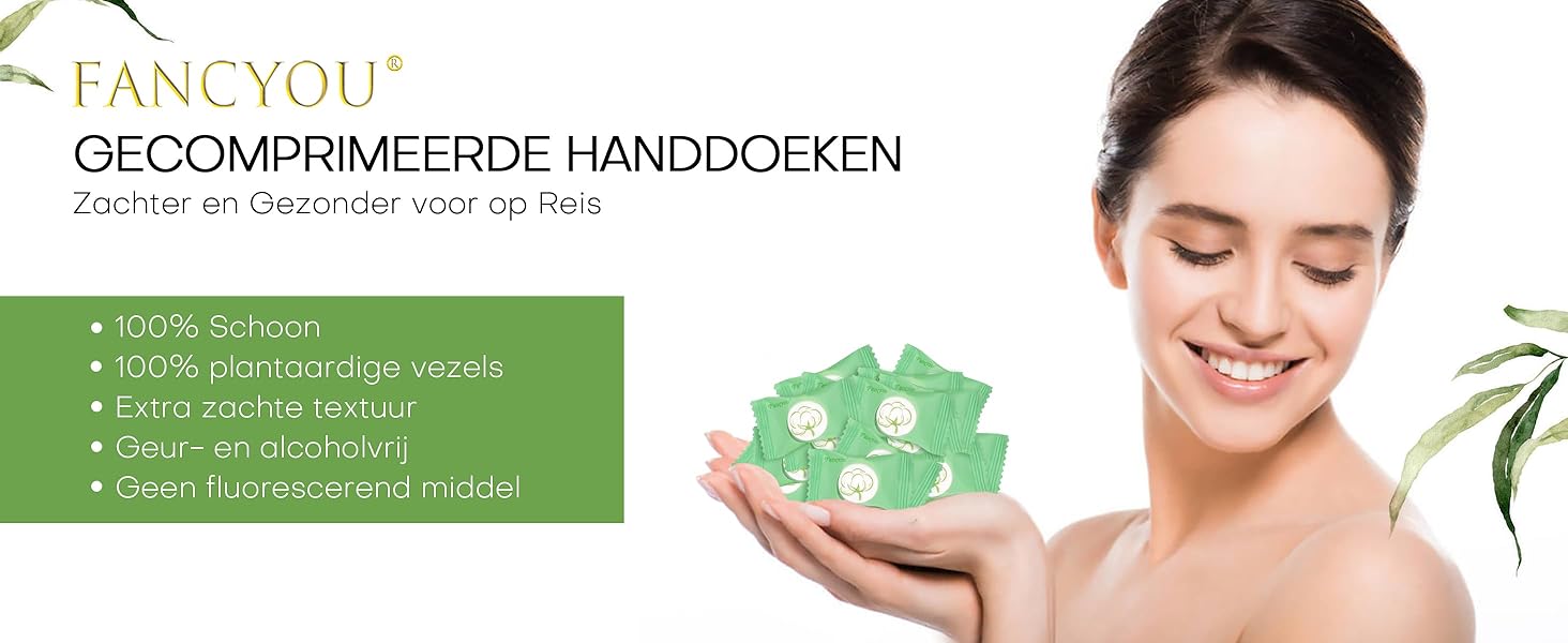 Gecomprimeerde Handdoeken
