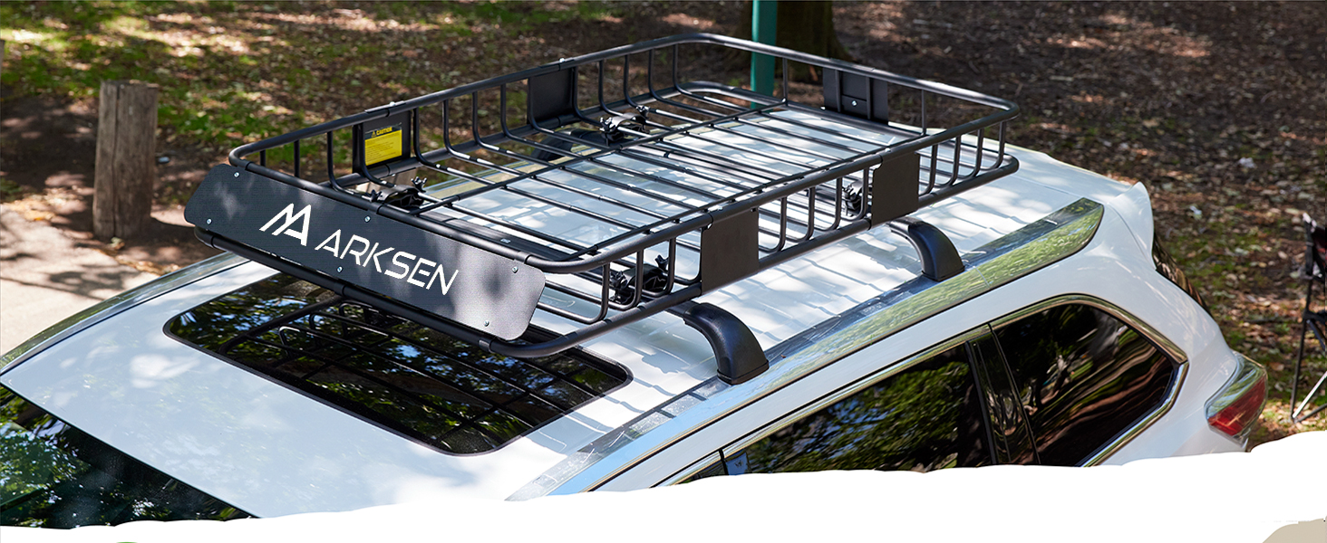 ARKSEN 43 x 39 Inch Universal 150LB Heavy Duty Roof Rack