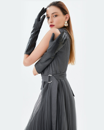 long leather for gloves