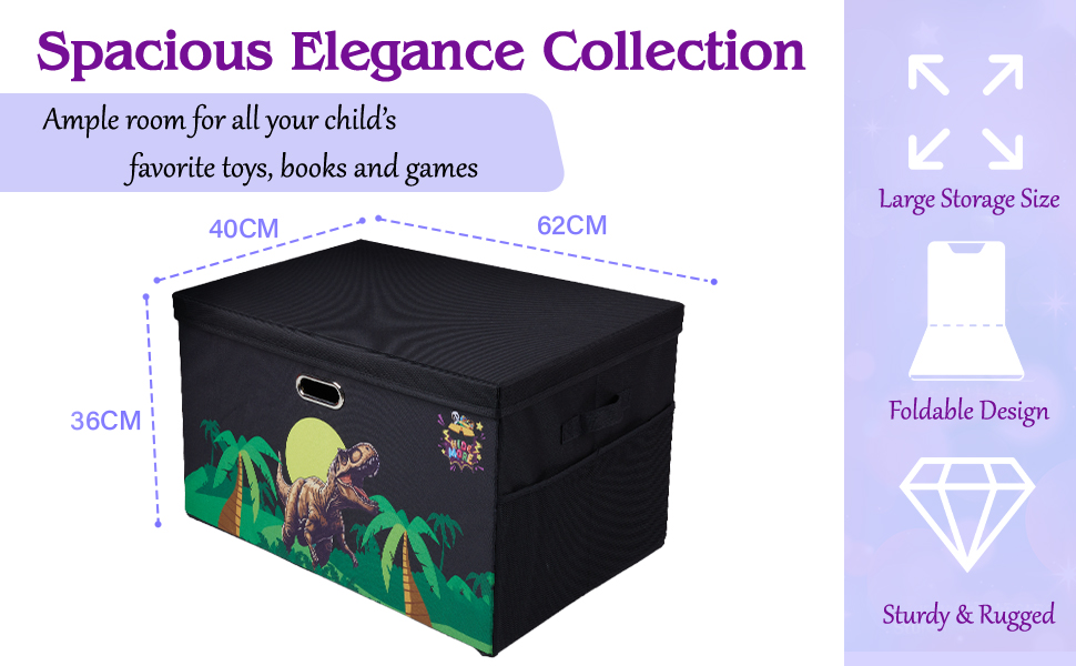 carefully crafted toy storage organizer