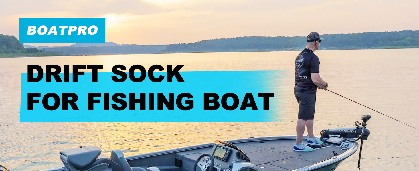 Boatpro Drift Sock for Fishing boat 