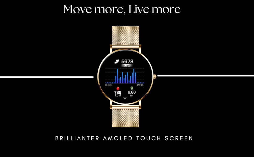 Armbanduhr Damen SIONA Damen-Smartwatch – Ultraleicht