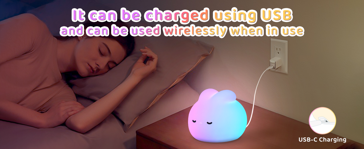 rechargeable night light