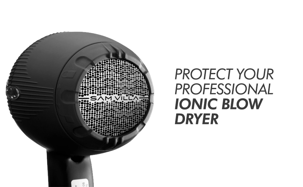 Sam Villa Signature Series Ionic Professional Hair Dryer Replacement Cover With Mesh