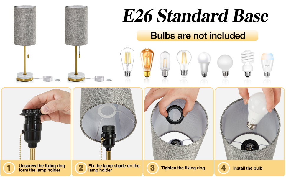e26 table lamp