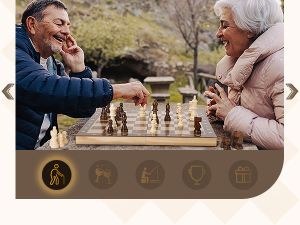 Chess Set | Wooden Magnetic Chess Board