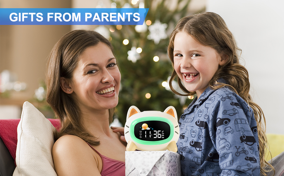 JokiRydo Kids Alarm Clock for Girls Toddler OK to Wake