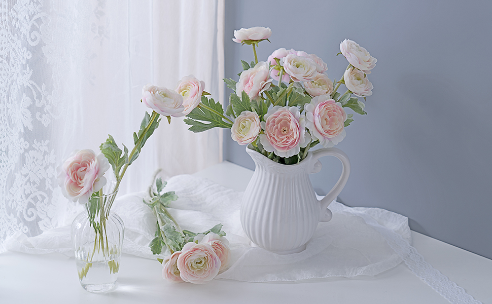 Willingyou 造花 花束 枯れない 美しいまま ずっと飾れる 世話水やり不要 シルク製 自由にアレンジメント可 ラナンキュラス 淡ピ Ebfqxeq19b Liliorg In Willingyou 造花 花束 枯れない 美しいまま ずっと飾れる 世話水やり不要 シルク製 自由にアレンジメント可 ラナンキュラス 淡ピ Ebfqxeq19b Liliorg In