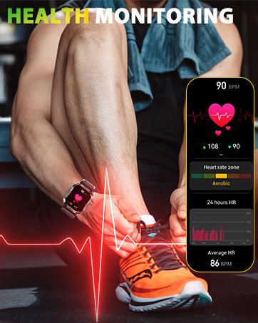  Outdoor Tactical Rugged Smartwatch