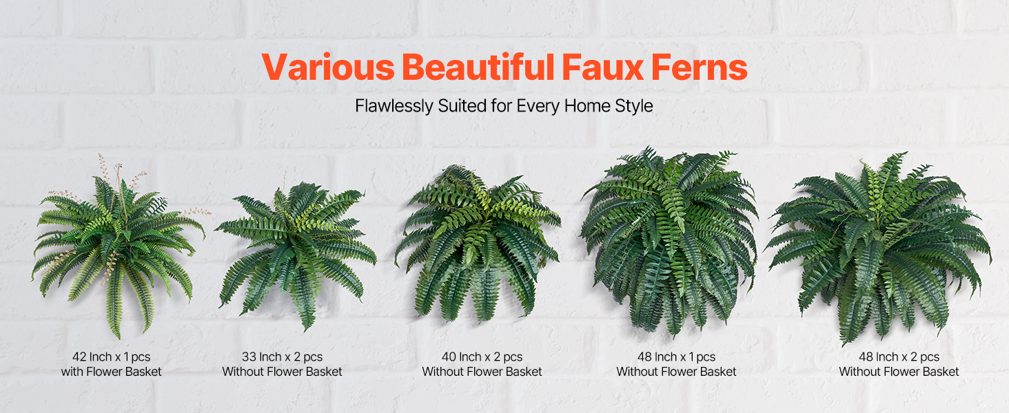 artificial ferns