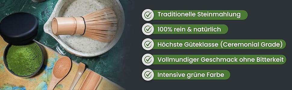 matcha ceremonial grade aus japan erste ernte grüntee pulver