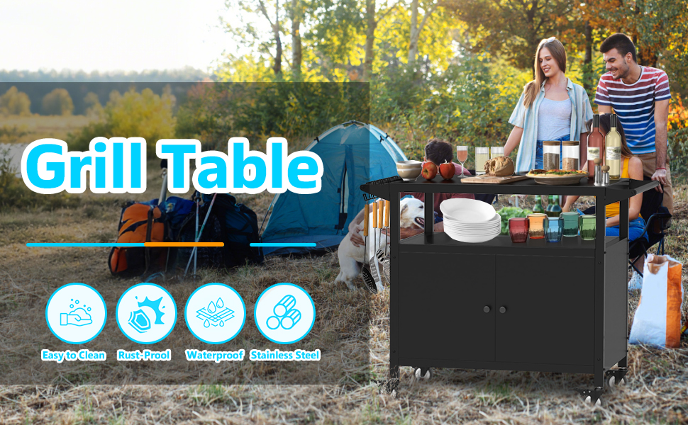 grill table