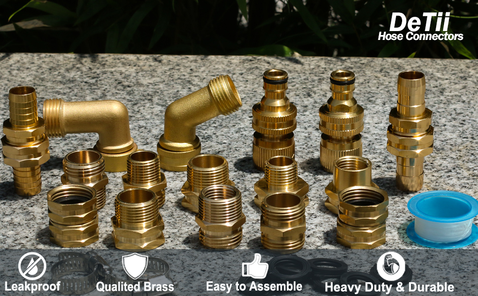 brass garden hose fittings