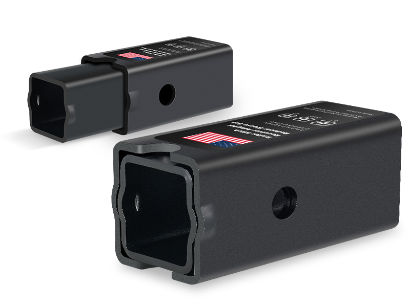 TUZILLA Trailer Hitch Receiver Adapter Reducer Sleeve Set