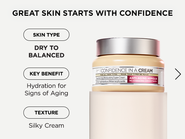 It COSMETICS コンフィデンス イン ア クリーム モイスチャライザー Confidence in a Cream Anti-Aging Hydrating Moisturizer - IT