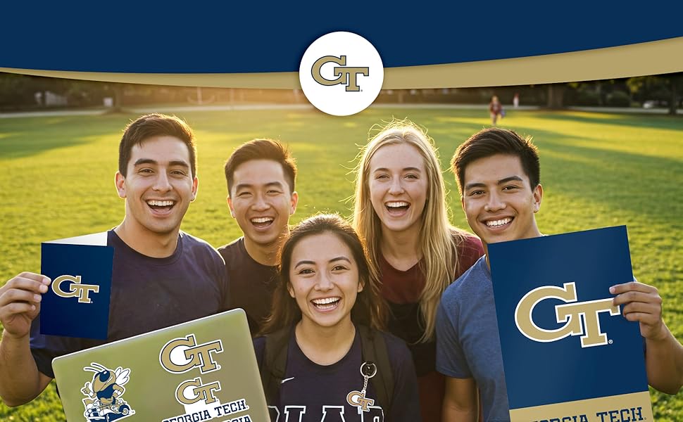 GT Tech YellowJackets Jackets Buzz Pennant Tshirt Hoodie Sweatshirt Mug Tumbler Cap Beanie Drinkwar