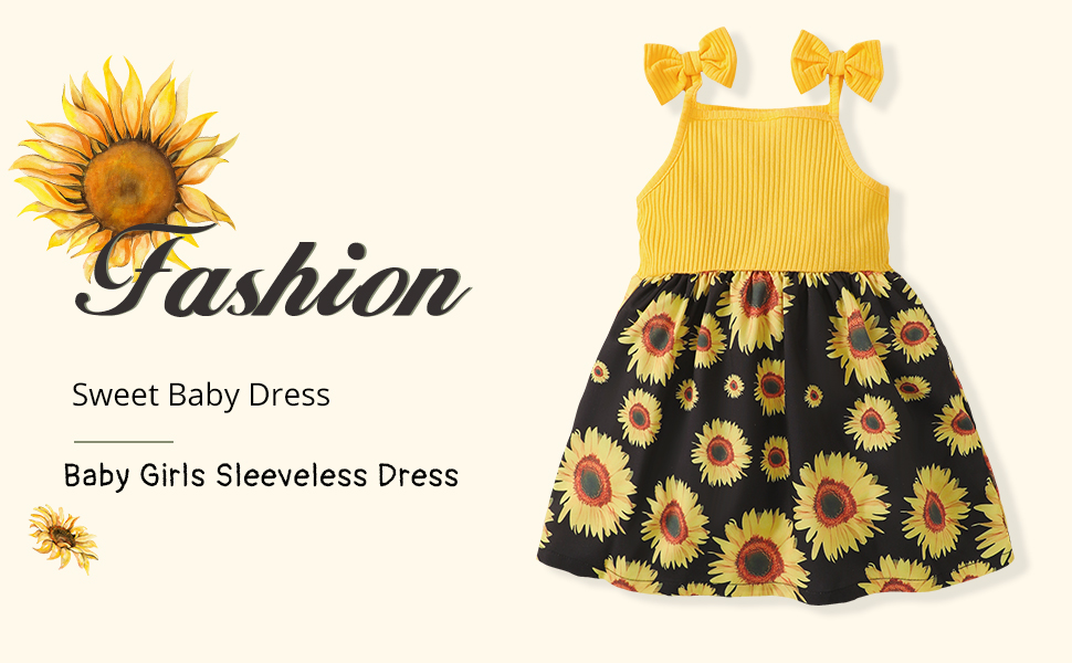 yellow flower girl dress