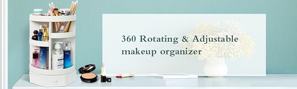 Rotating Makeup Organizer