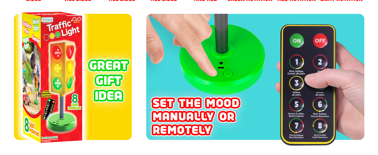 Traffic Light Table Lamp 