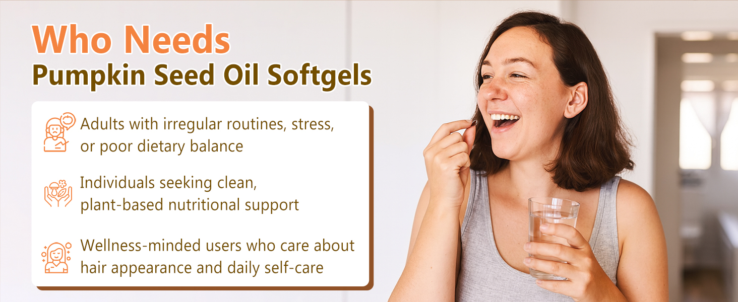 Pumpkin Seed Oil Softgels