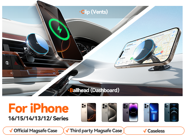MagSafe Car Mount Charger