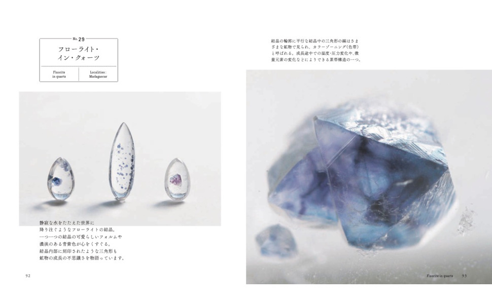 美しいインクルージョンの鉱物図鑑 | atelier Ruchi, 門馬 綱一
