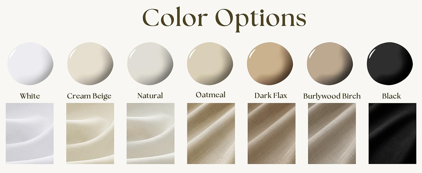 natural linen curtain