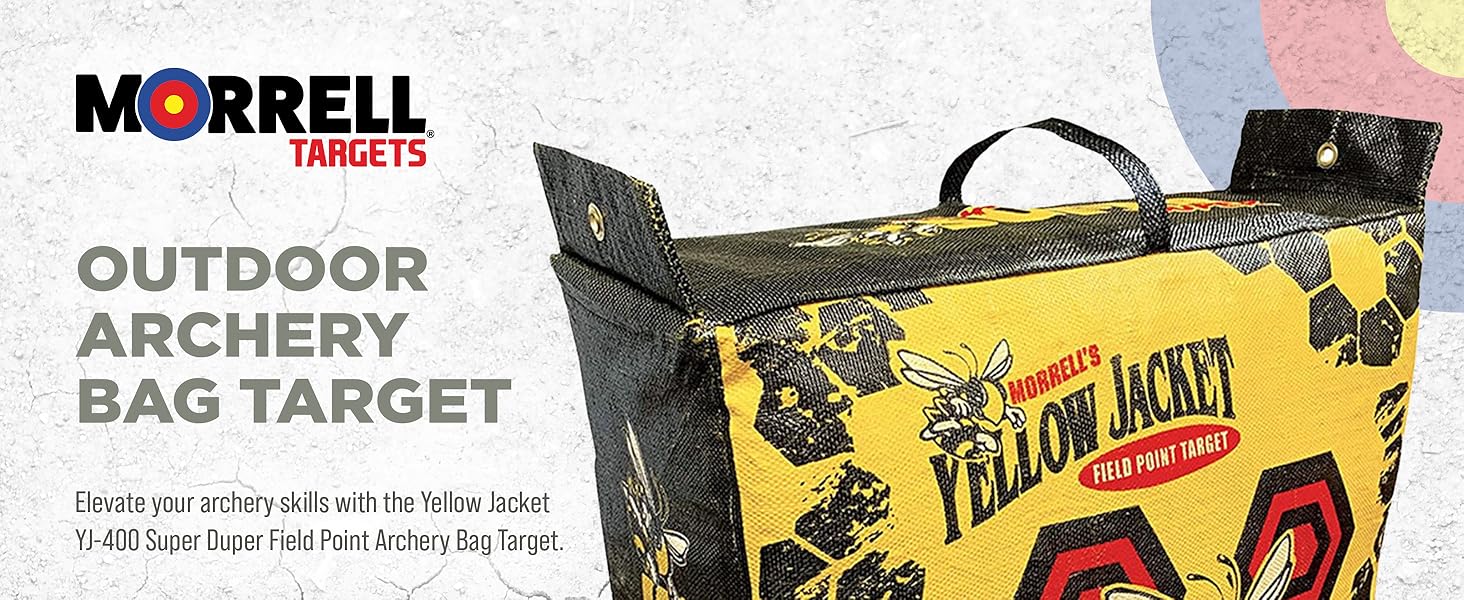 Morrell Yellow Jacket YJ-400 Super Duper Adult Field Point Archery Bag Target