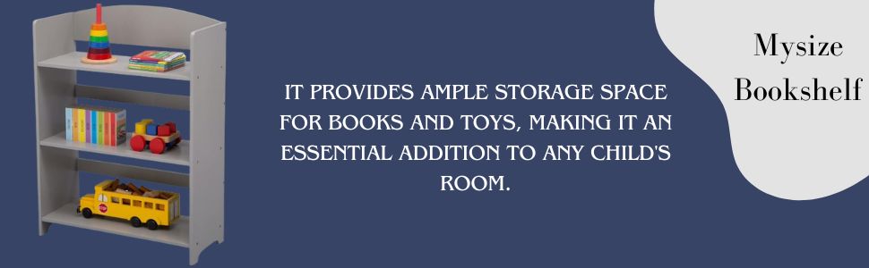 Bookshelf for toddlers 