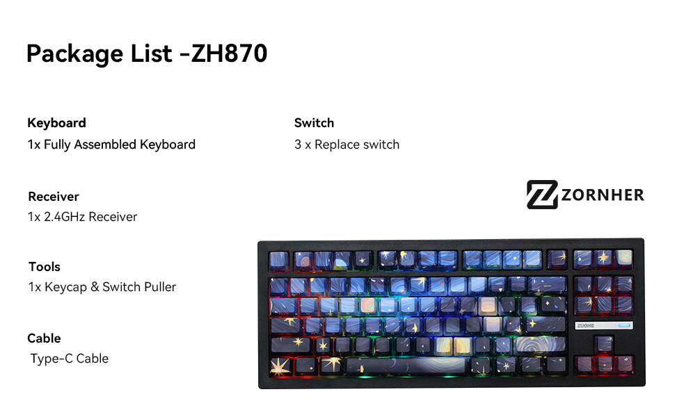 zornher zh870