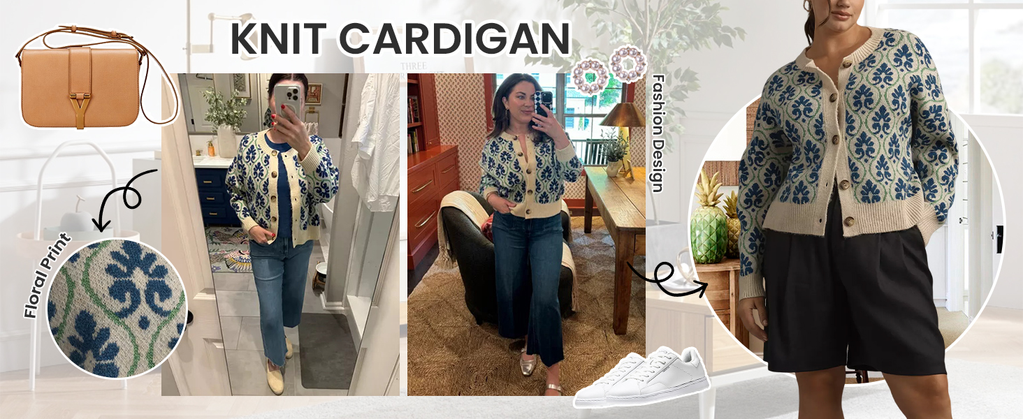 button down open front sweater