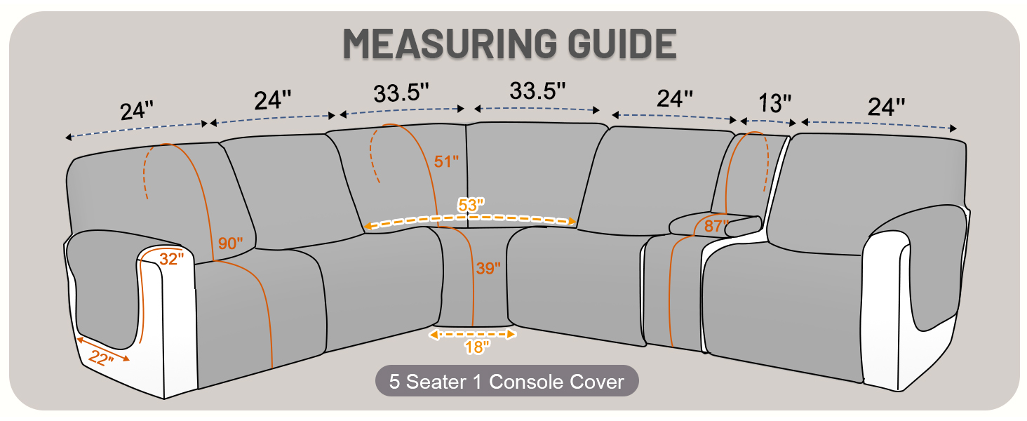 large sectional recliner couch covers