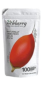 miracle berry 1 pack of 100 halves miracle berries make sour taste sweet for flavor tripping