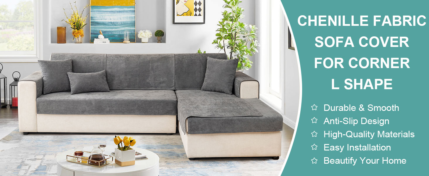 Chenille Sofa Cover Slipcovers