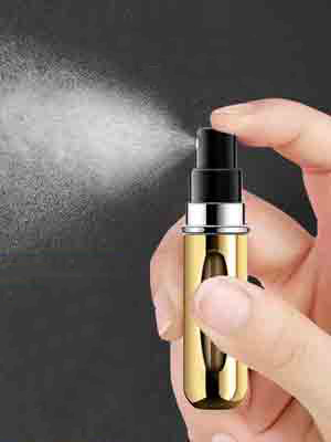Spray is delicate and even